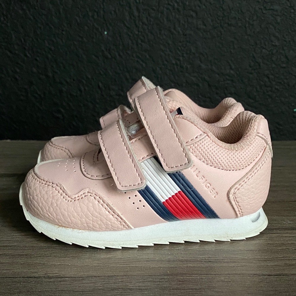 Tommy Hilfiger Kids Sneakers in Light Pink